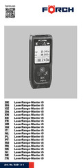 Forch LaserRange-Master i5 Manual