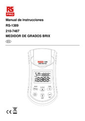 RS Pro RS-1389 Manual De Instrucciones