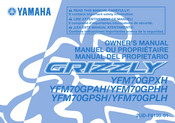 Yamaha Grizzly YFM70GPHH Manual Del Propietário