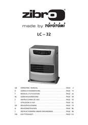 Toyotomi zibro LC - 32 Instrucciones De Uso