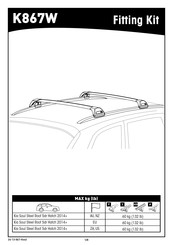 Yakima K867W Instrucciones De Montaje