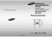 Samsung MAX-DX56 Manual De Instrucciones