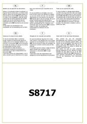 Solid S8717 Instrucciones De Montaje