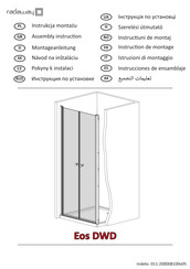 Radaway Eos DWD Instrucciones De Montaje