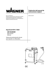 WAGNER AquaCoat GM 5020EAW Traduccion Del Manual De Instrucciones Originale