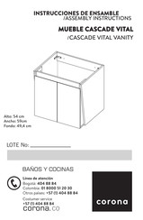 CORONA LM1536491 Instrucciones De Ensamble