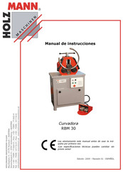 HOLZMANN MASCHINEN RBM 30 Manual De Instrucciones