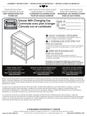 SIMMONS KIDS W350030-1507 Instrucciones De Montaje