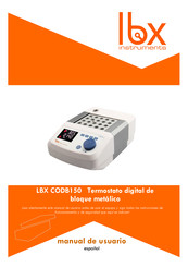 LBX instruments CODB150 Manual De Usuario