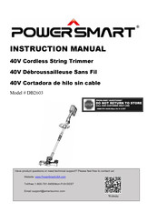 Powersmart DB2603 Manual Del Usuario