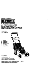 Craftsman 917.378431 Manual De Instrucciones