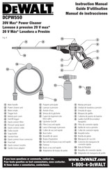 DeWalt DCPW550 Manual De Instrucciones