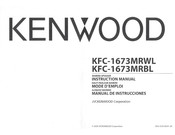 Kenwood KFC-1673MRBL Manual De Instrucciones