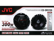 Jvc CS-DR1720 Manual De Instrucciones