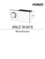 Garmin FUSION APOLLO RV-RA770 Manual Del Usuario