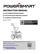 Powersmart DB1051 Manual De Instrucciones