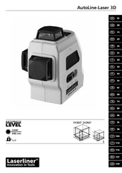 LaserLiner AutoLine-Laser 3D Manual Del Usuario