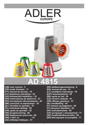 Adler europe AD 4815 Manual De Uso