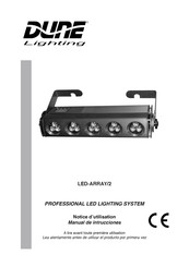 Dune lighting LED-ARRAY/2 Manual De Instrucciones