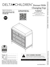 Delta Children W134440-1508 Instrucciones De Montaje