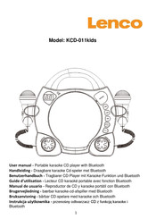 Lenco KCD-011kids Manual De Usuario