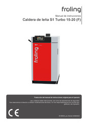 Fröling S1 Turbo Manual De Instrucciones