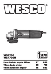 Wesco WS4700 Manual Del Usuario