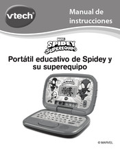 VTech Marvel SPIDEY SUPEREQUIPO 561622 Manual De Instrucciones