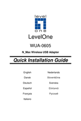 Level One WUA-0605 Guía De Instalación Rápida