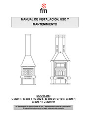 FM C-104 Manual De Instalación, Uso Y Mantenimiento