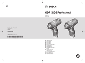 Bosch GDR Professional 120-LI Manual Original