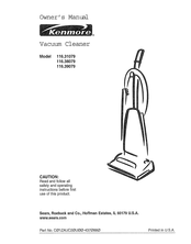 Kenmore 116.31079 Manual Del Propietário