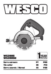 Wesco WS3905U Manual Del Usuario