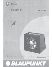 Blaupunkt GTb 1200 SC Manual De Instrucciones
