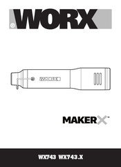 Worx MAKERX WX743 Manual Original