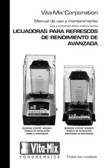 Vita-Mix BLENDING STATION ADVANCE Manual De Uso Y Mantenimiento