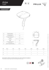 Prilux Arisa TOP1 Manual Instrucciones