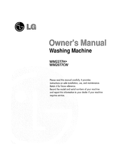 LG WM2277H Serie Manual Del Proprietário