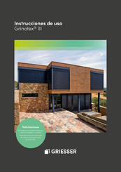 Griesser Grinotex III Sinus Instrucciones De Uso