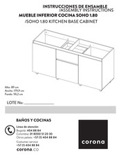 CORONA SOHO O22401711 Instrucciones De Ensamble