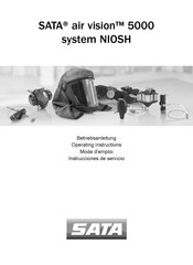 SATA air vision 5000 Instrucciones De Servicio