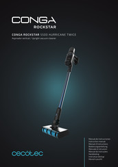 CONGA ROCKSTAR 5500 HURRICANE TWICE Manual De Instrucciones