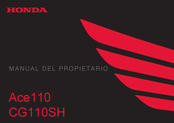 Honda Ace110 Manual Del Propietário
