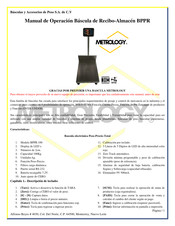 Metrology BPPR Serie Manual De Operación