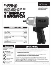 Matco Tools MT2220 Instrucciones De Operación