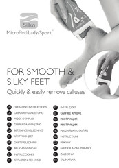 Inno Essentials Silk n MicroPediLady/Sport Instrucciones