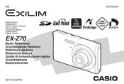 Casio EXILIM EX-Z70 Guía De Referencia