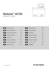 Coltene BioSonic UC150 Guía De Uso