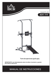 HOMCOM A91-111 Manual De Instrucciones