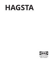 IKEA HAGSTA Manual Del Usuario